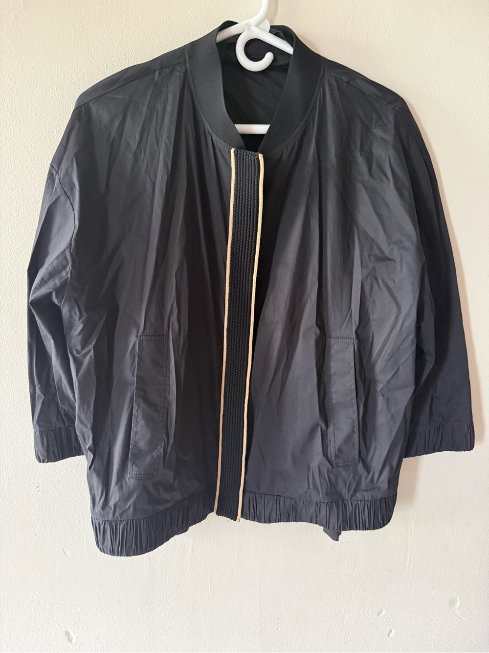 She’s So Black Branded Ribbon Detail Jacket